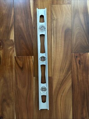 Aluminum 4-Vial Torpedo Level - Silver